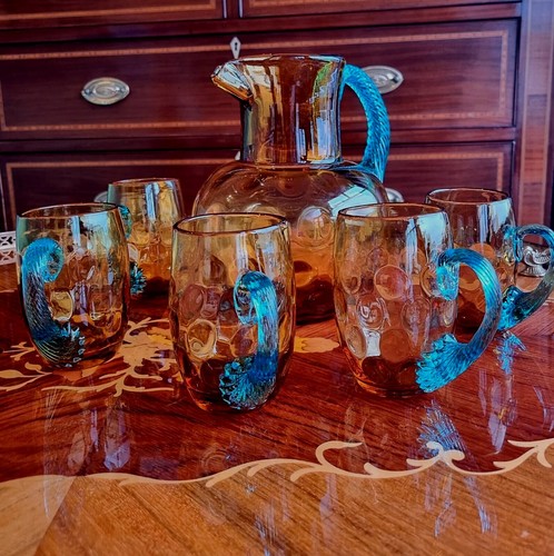 Victorian glass dimpled - victorian,