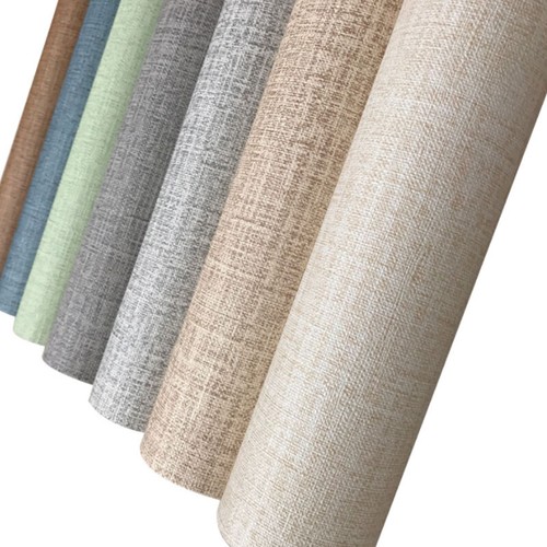 Linen waterproof wallpaper - linen,