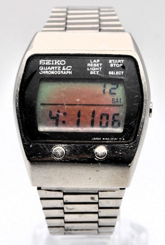 Seiko lcd m159 stopwatch - seiko,