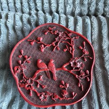 Vintage chinese cinnabar - chinese,