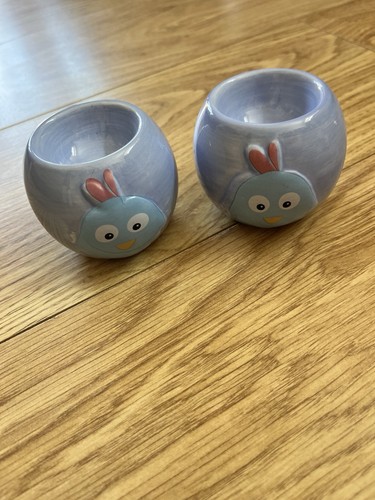 Cute blue bird - bird, ceramic