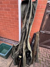 Sonik S3 Cork Handle Carp Rods/carry Case/carp Net/sling