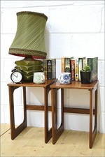 Vintage Bedside Table Set Of 2