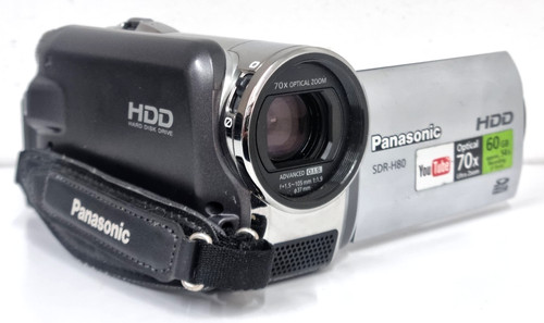 Panasonic sdr h80 - panasonic, zoom