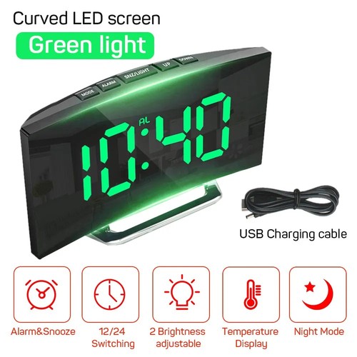 Led digital alarm clock - digital,