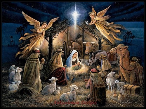 The nativity diy - diy, chart