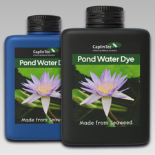 Pond Water Dye for Algae Control and Blanketweed. Blue & Black (CaplinTec).
