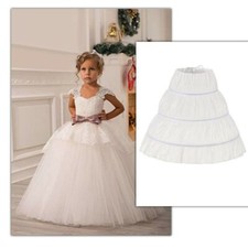 3 Hoops Tutu Skirt White Lace