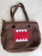 Domo Kun Tote Bag Shoulder Official Plush Mascot Very Rare See Description
