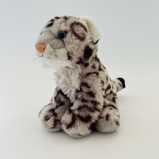 Wild Republic Soft Toy Cuddly Plush Snow Leopard Stuffed Animal Plushie 19cm