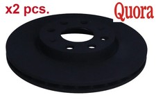 X2 PCS FRONT BRAKE DISC SET