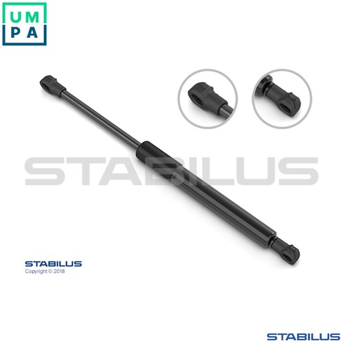 Gas spring rear window - gas, 024452