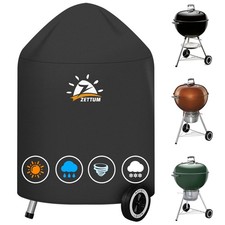 Zettum Kettle Bbq Cover Weber 600d Charcoal Grill Barbecue, Heavy Duty RRP £20