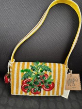 Mirasol beaded bag tomato - mirasol,