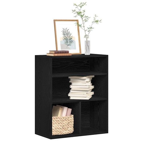 Vidaxl book cabinet black - vidaxl,