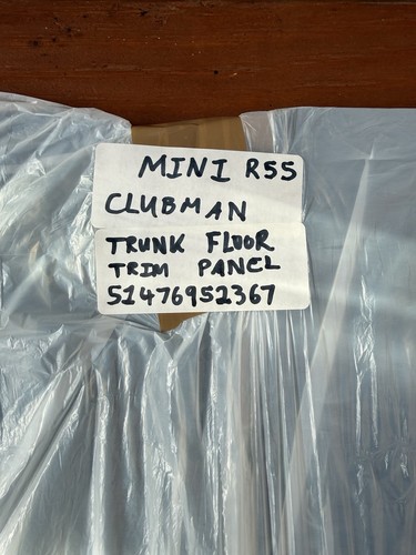 Mini clubman r55 trunk - trunk, floor