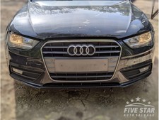 Audi A4 Front Bumper 2013 Saloon 4/5dr B8 (8K) LY9B Black (12-15) Diesel 2.0 TDI