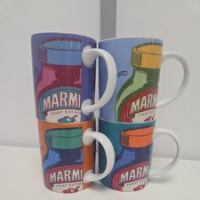 Marmite Pop Art Mug set of 4