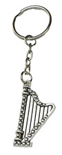 Harp Keyring Key Ring Folk