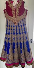 3 Piece Indian Punjabi Pakistani Party Wear Gown Dress Anarkali Heavy Suit