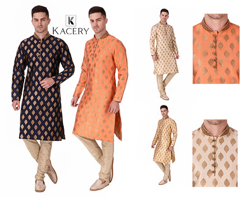 Men indian brocade - men's,