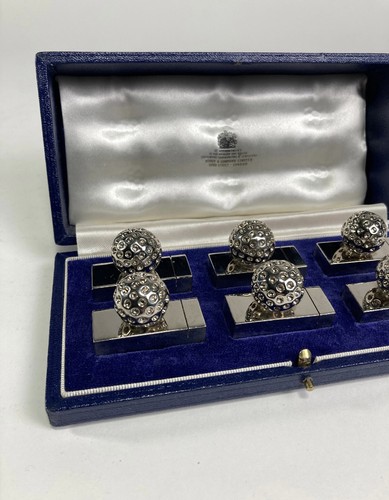 Asprey set six golf ball - six,