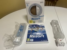 BIG BOXED Wii Sports Resort with TWO MOTION PLUS White Adapters VGC