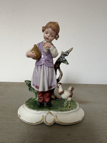 Lady capodimonte porcelain - lady,