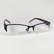 MISSONI eyeglasses PURPLE HALF RIM glasses frame MOD: 51 25289664 MI25801