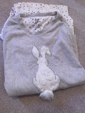 Size Xl Fleece Pyjama Set Elasticsted Waist