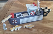 Little town wooden fishing - little,
