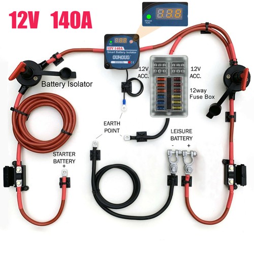 Leisure battery split charge - battery,