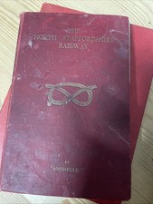 The North Staffordshire railway By manifold Hard Back
