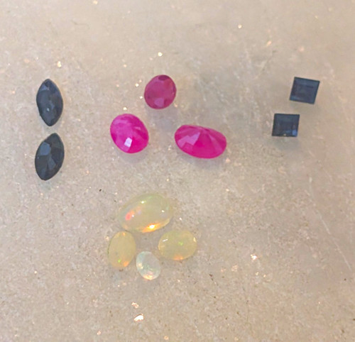 11pc loose natural gemstone