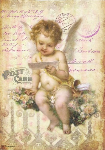 Vintage rice paper - vintage,