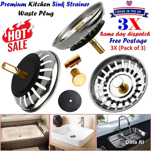 Stainless steel replacement - 3x,