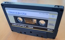 VINTAGE USED CASSETTE TAPE OBERHEIM OB-X SYNTHESIZER DATA