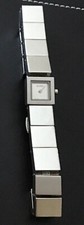 RARE Ladies ALFEX Designer Women's Watch 5482 Swiss Made Square High Polished
