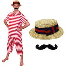 MENS 1920S BATHER COSTUME