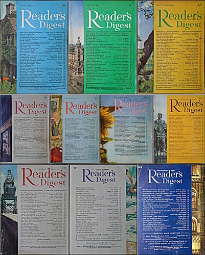 Readers digest magazines - digest,
