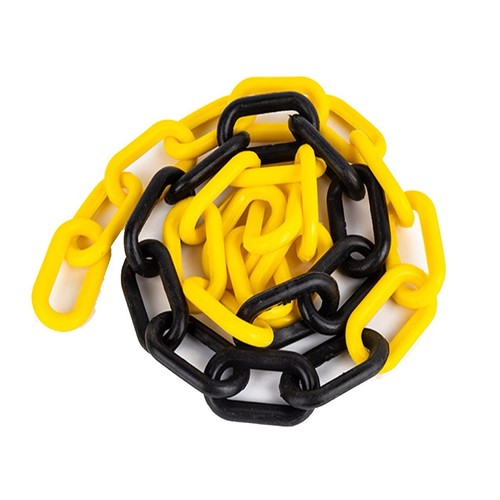 Plastic chain barriers - plastic, link