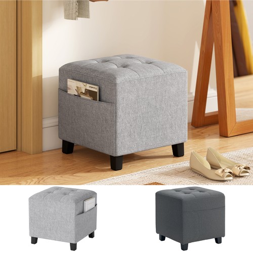 Square footstool small - square, footstool,