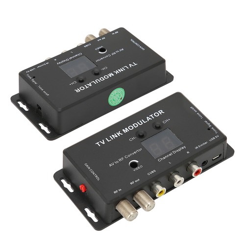 Link modulator to rf - modulator, av