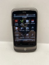 HTC Wildfire S PO49100 Smartphone Grey 5MP Android Locked Network Vintage