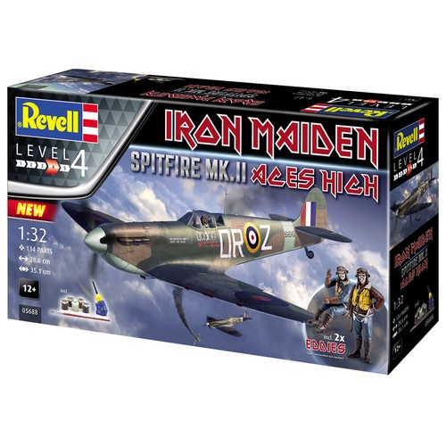 Revell iron maiden aces high - revell,