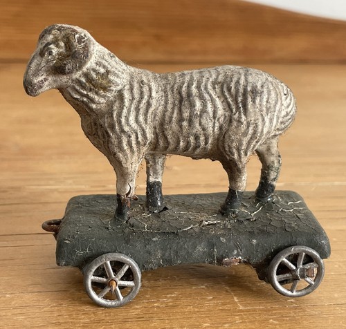 Small early antique putz - antique, style