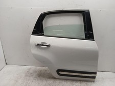 Rear door FIAT 500L White Right Drivers O/S 2012-2021