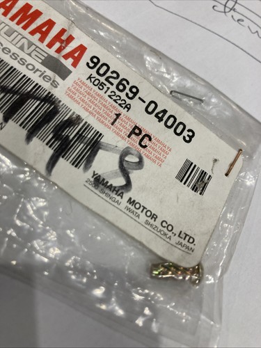 Yamaha 90269 04003 - yamaha, rivet