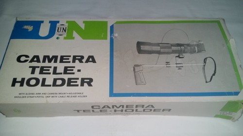 Vintage camera tele - camera, tele-holder