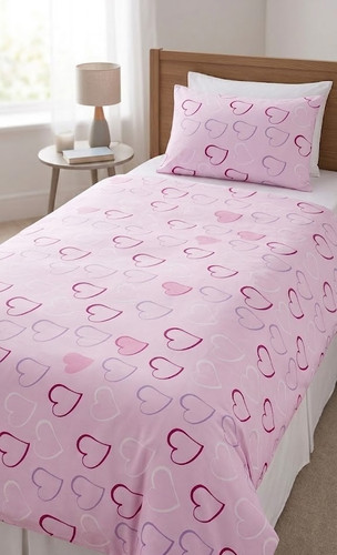Single duvet cover with - duvet,